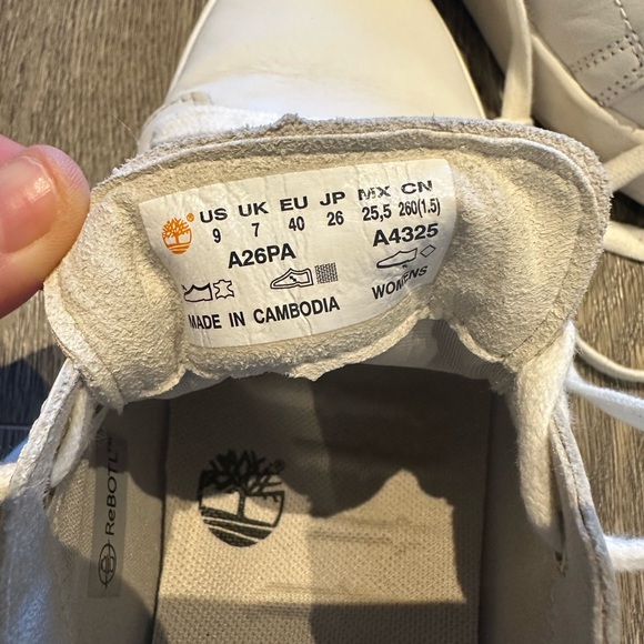 Timberland white sneakers ladies - Picture 3 of 6